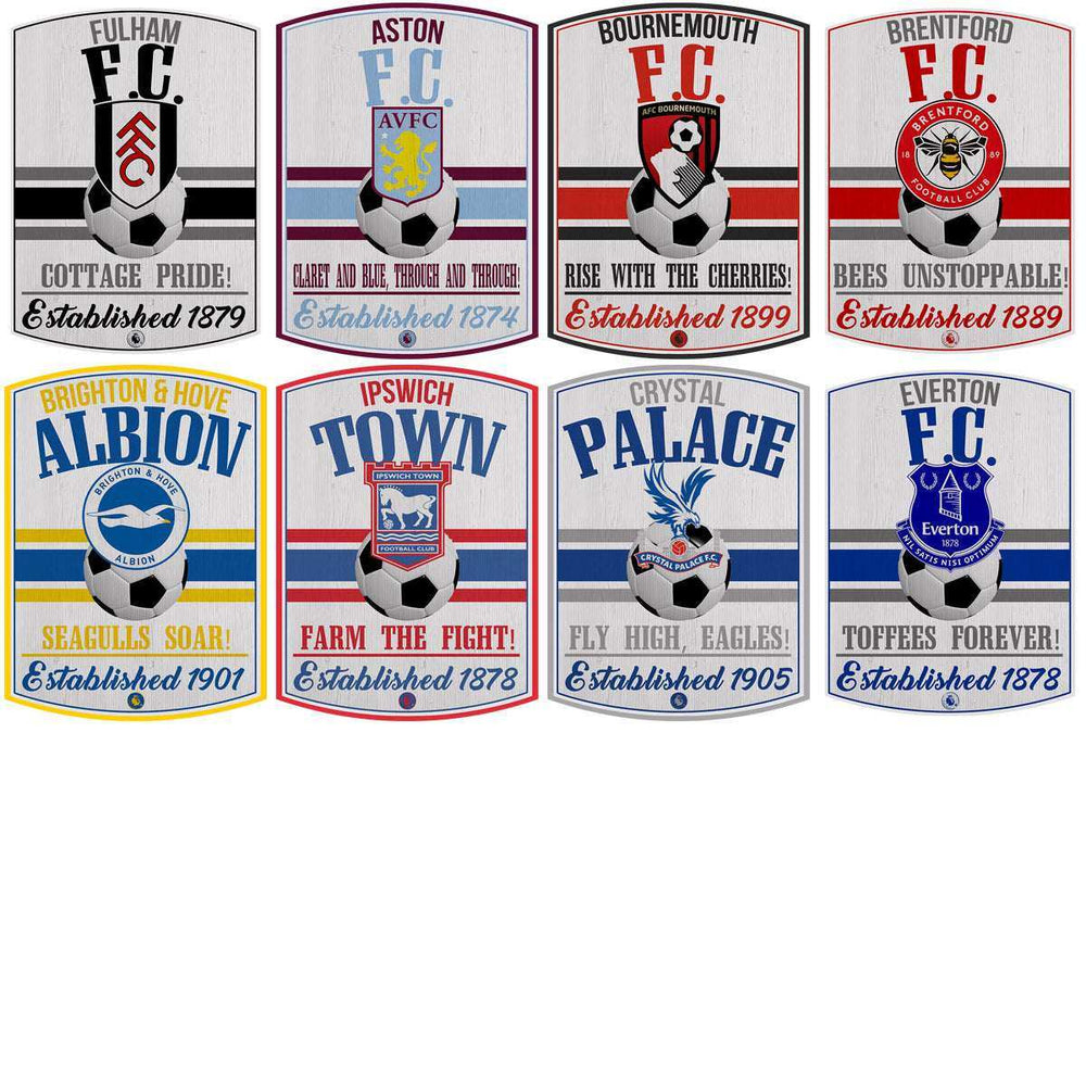 20 Soccer Teams Premier League Wood Badge Designs Bundle PNG