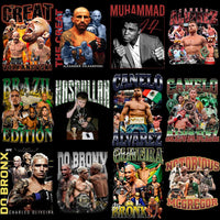 Load image into Gallery viewer, 41 Combat Sports Mixed Bootleg Designs Bundle PNG
