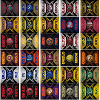 Load image into Gallery viewer, 129 NCAA College Sports Metal Grating Tumbler Wrap Bundle JPG
