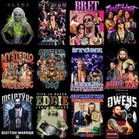 Load image into Gallery viewer, 40 Wrestling Combat Pack Bootleg Designs Bundle PNG
