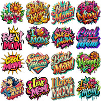 Load image into Gallery viewer, 90 Mother&#39;s Day Mom Designs Bundle PNG
