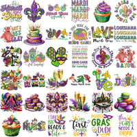 Load image into Gallery viewer, 120 Mardi Gras Designs Bundle PNG
