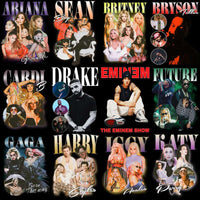 Load image into Gallery viewer, 24 Hip Hop Music Bootleg Mix Designs Bundle PNG
