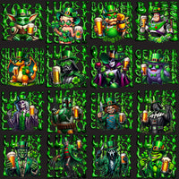 Load image into Gallery viewer, 35 Luck Drink St. Patrick’s Day Cartoons Designs Bundle PNG
