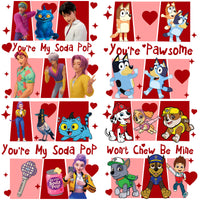 Load image into Gallery viewer, FREE Love Valentine Designs Bundle PNG
