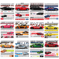 Load image into Gallery viewer, 14 Cars Fast Furious Streetwear Black + White Designs Bundle PNG
