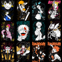 Load image into Gallery viewer, 34 Anime Mix Streetwear Designs Bundle PNG + PSD (Separation)
