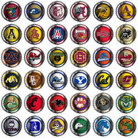 Load image into Gallery viewer, 119 College NCAA Barbed Wire Logos PNG Designs Bundle
