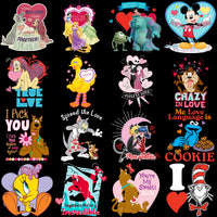 Load image into Gallery viewer, 81 Mixed Cartoons Valentine Day Designs Bundle PNG
