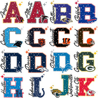 Load image into Gallery viewer, 32 Christmas Snow Season Football Teams Designs Bundle PNG + Sleeve Designs
