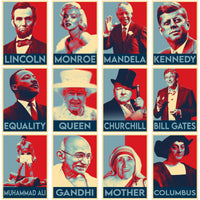 Load image into Gallery viewer, 30 Famous Celebrities Poster Designs Bundle JPG
