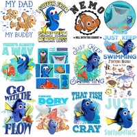 Load image into Gallery viewer, 16 Cartoon Fish Nemo Designs Bundle PNG
