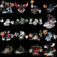 Load image into Gallery viewer, 40 Shoes Brand Designs Bundle PNG
