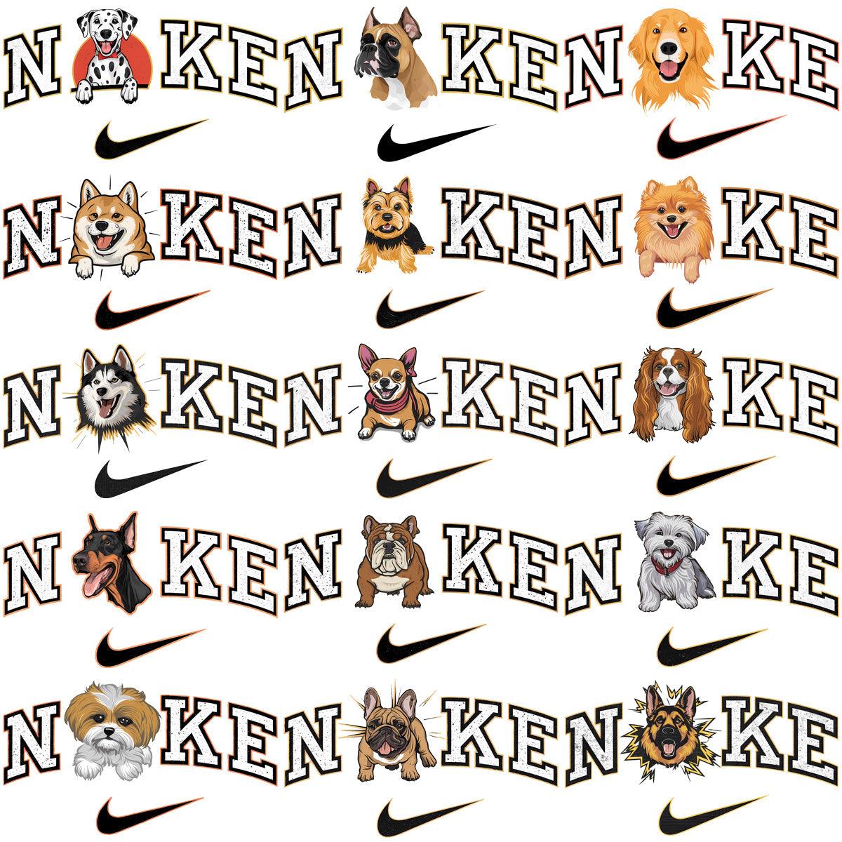 50 Dogs Brand Swoosh Designs Bundle PNG