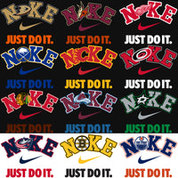 Load image into Gallery viewer, 30 Swoosh Ice Hockey Teams Designs Bundle PNG + PSD
