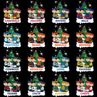 Load image into Gallery viewer, 32 Snoopy Cartoon CHRISTMAS Football Teams Designs Bundle PNG
