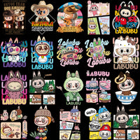 Load image into Gallery viewer, 100 Cartoon LABUBU Designs Bundle PNG
