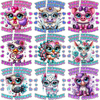 Load image into Gallery viewer, 35 VERY DEMURE Animals Cute Designs Bundle PNG
