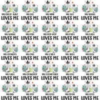 Load image into Gallery viewer, 80 Zebra Family Love Me Designs Bundle PNG
