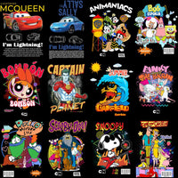 Load image into Gallery viewer, 40 Cartoons 90s Kids Classics Street Wear Designs Bundle PNG
