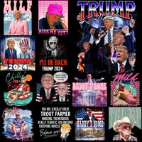 Load image into Gallery viewer, 34 Donald Trump President 2024 V3 Designs Bundle PNG
