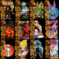 Load image into Gallery viewer, 28 Dragon Ball Brand Anime Streetwear Designs Bundle PNG
