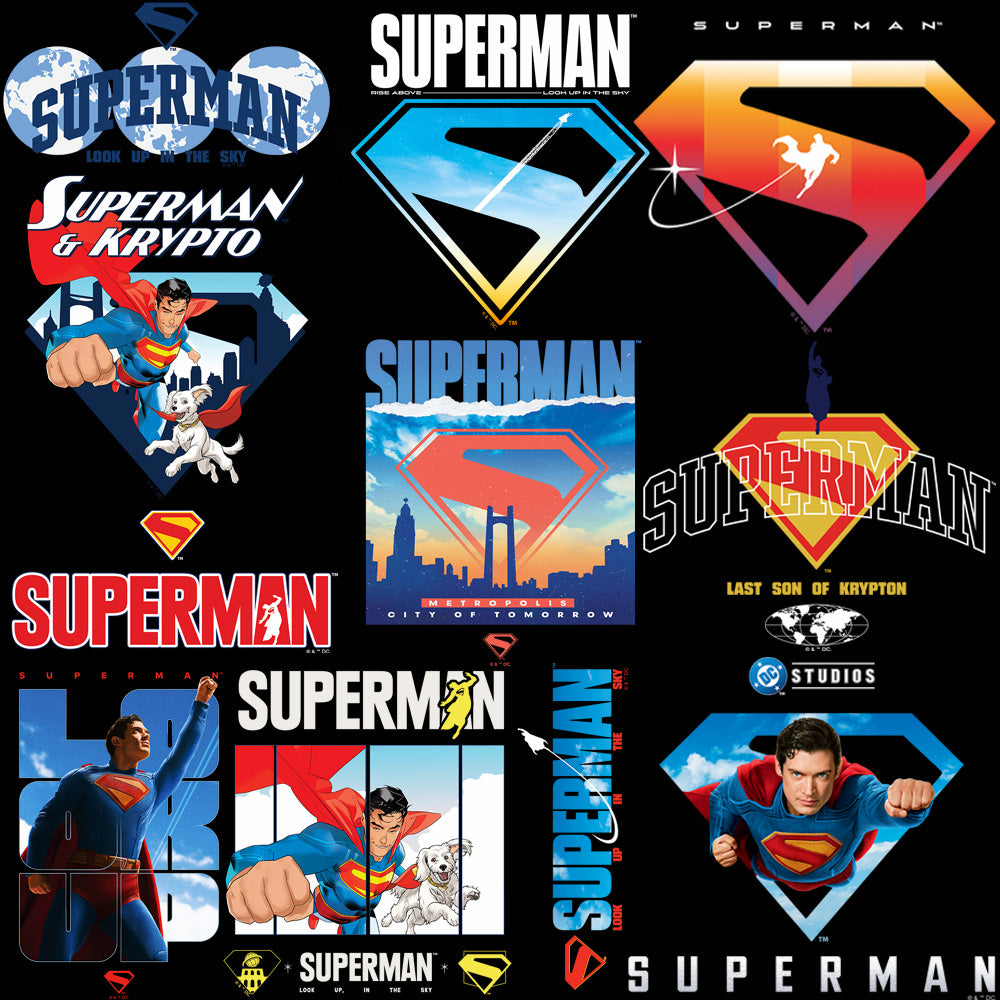 10 Super Hero Movie Designs Bundle PNG