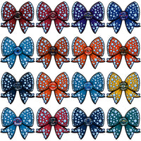 Load image into Gallery viewer, 32 Football Teams Bling Bow Designs Bundle PNG
