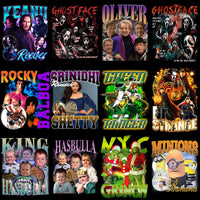 Load image into Gallery viewer, 28 Popular Movies Series Artists Bootleg Designs Bundle PNG
