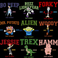 Load image into Gallery viewer, 12 Cartoon Toys Streetwear Designs Bundle PNG
