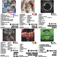 Load image into Gallery viewer, 30 Music Stars Album Street Wear Designs Bundle PNG + PSD
