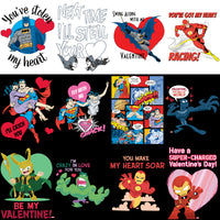 Load image into Gallery viewer, 35 Super Heroes Valentine Day Designs Bundle PNG
