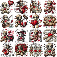 Load image into Gallery viewer, 30 Voodoo Love Valentine&#39;s Day Designs Bundle PNG
