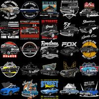 Load image into Gallery viewer, 115 Cars USA Automobile Designs Bundle PNG
