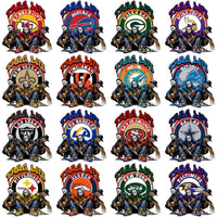 Load image into Gallery viewer, 32 Thug Life Football Horror Designs Bundle PNG
