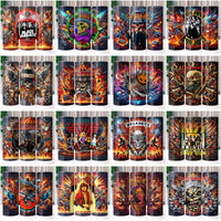 Load image into Gallery viewer, 30 Music Rock 80s Bands Tumbler Wrap Bundle JPG
