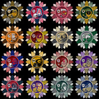 Load image into Gallery viewer, 128 College NCAA School Helmet Mascot Sunflower Logos PNG Designs Bundle
