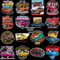 Load image into Gallery viewer, 100 Cars Classics Best Designs Bundle PNG
