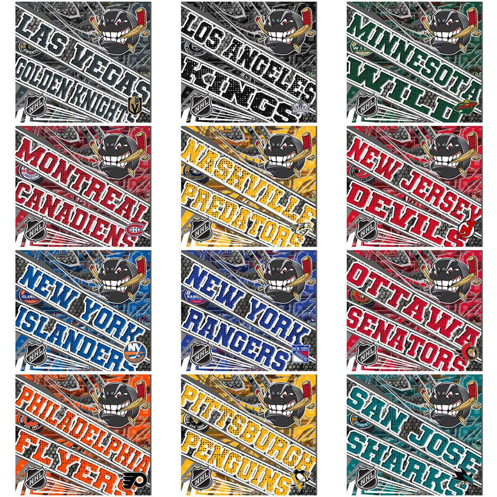 32 Ice Hockey Teams Angry Sports Wraps Tumbler Wrap Bundle JPG