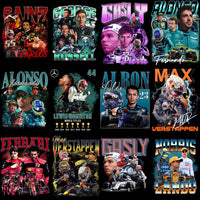 Load image into Gallery viewer, 38 Racing Best F1 Drivers Formula Bootlegs Designs Bundle PNG
