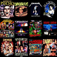 Load image into Gallery viewer, Print-ready DTF/DTG designs featuring iconic movie, music &amp; pop culture graphics for t-shirts
