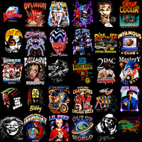 Load image into Gallery viewer, 85 Halftone ( Black knockout ) Mix Streetwear Designs Bundle PNG

