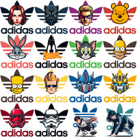 Load image into Gallery viewer, 80 Pop culture Brands Sport Logos Designs Bundle PNG + PDF
