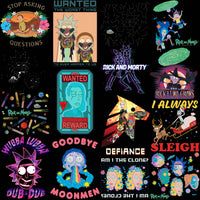 Load image into Gallery viewer, 100 Cartoon Rick Series Morty Designs Bundle PNG
