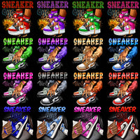 Load image into Gallery viewer, 30 Shoes Brand Swoosh Sneaker Girl Designs Bundle PNG
