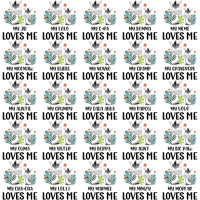 Load image into Gallery viewer, 80 Zebra Family Love Me Designs Bundle PNG
