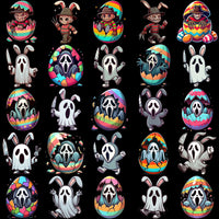 Load image into Gallery viewer, 120 Horror Slashers Easter Day Designs Bundle PNG
