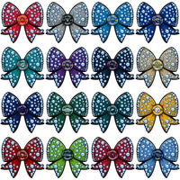 Load image into Gallery viewer, 32 Football Teams Bling Bow Designs Bundle PNG
