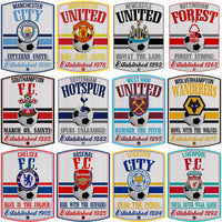 Load image into Gallery viewer, 20 Soccer Teams Premier League Wood Badge Designs Bundle PNG
