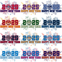 Load image into Gallery viewer, 30 Happy New Year 2025 Basketball Teams Designs Bundle PNG
